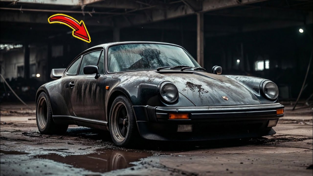 From Dust to Dominance Jet Black Porsche 930 Turbo Revival/Jet Black Porsche 930 Full Restoration