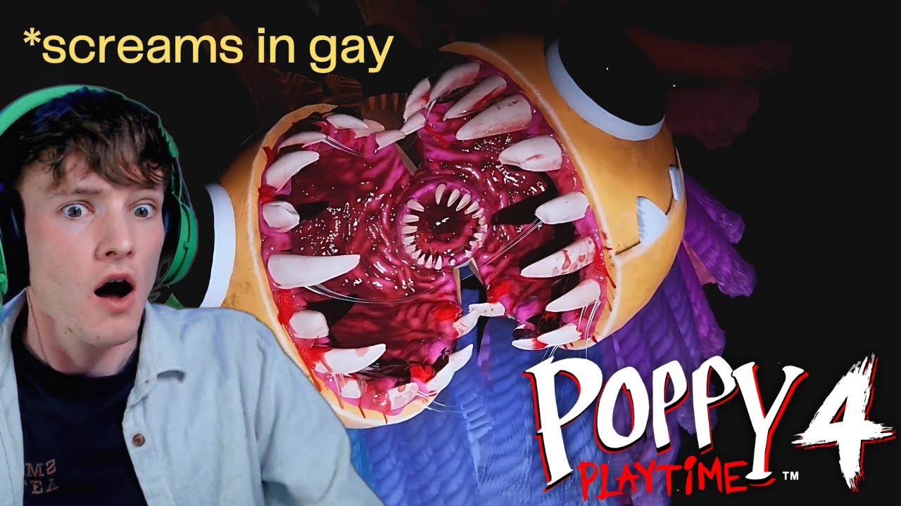 SCARED GAY PLAYS POPPY PLAYTIME