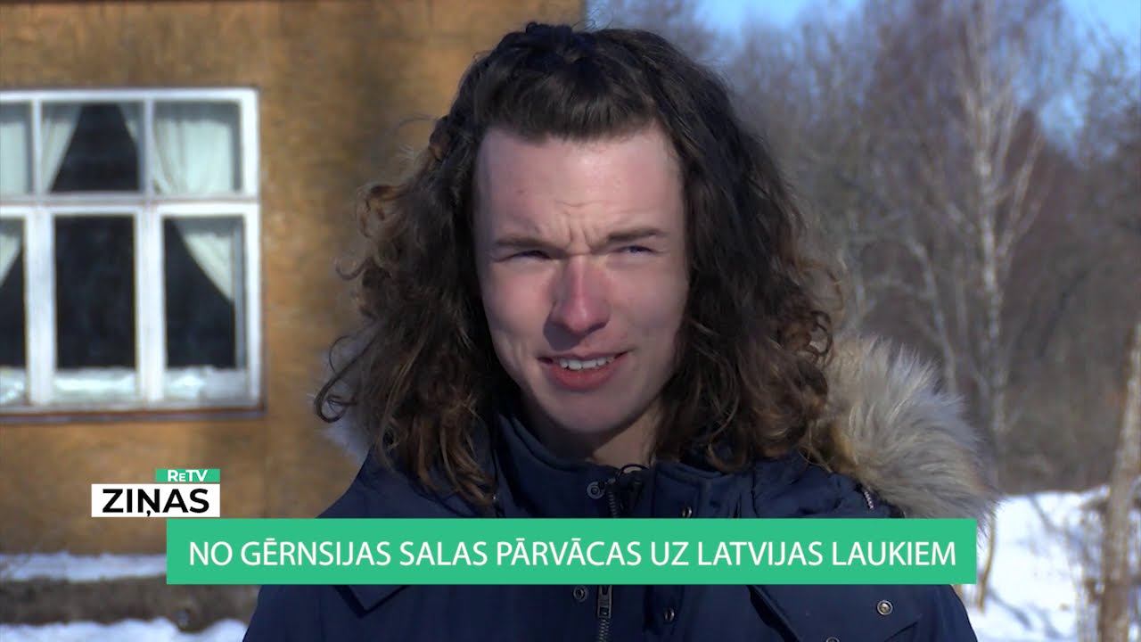 ReTV: No Gērnsijas salas pārvācas uz Latvijas laukiem