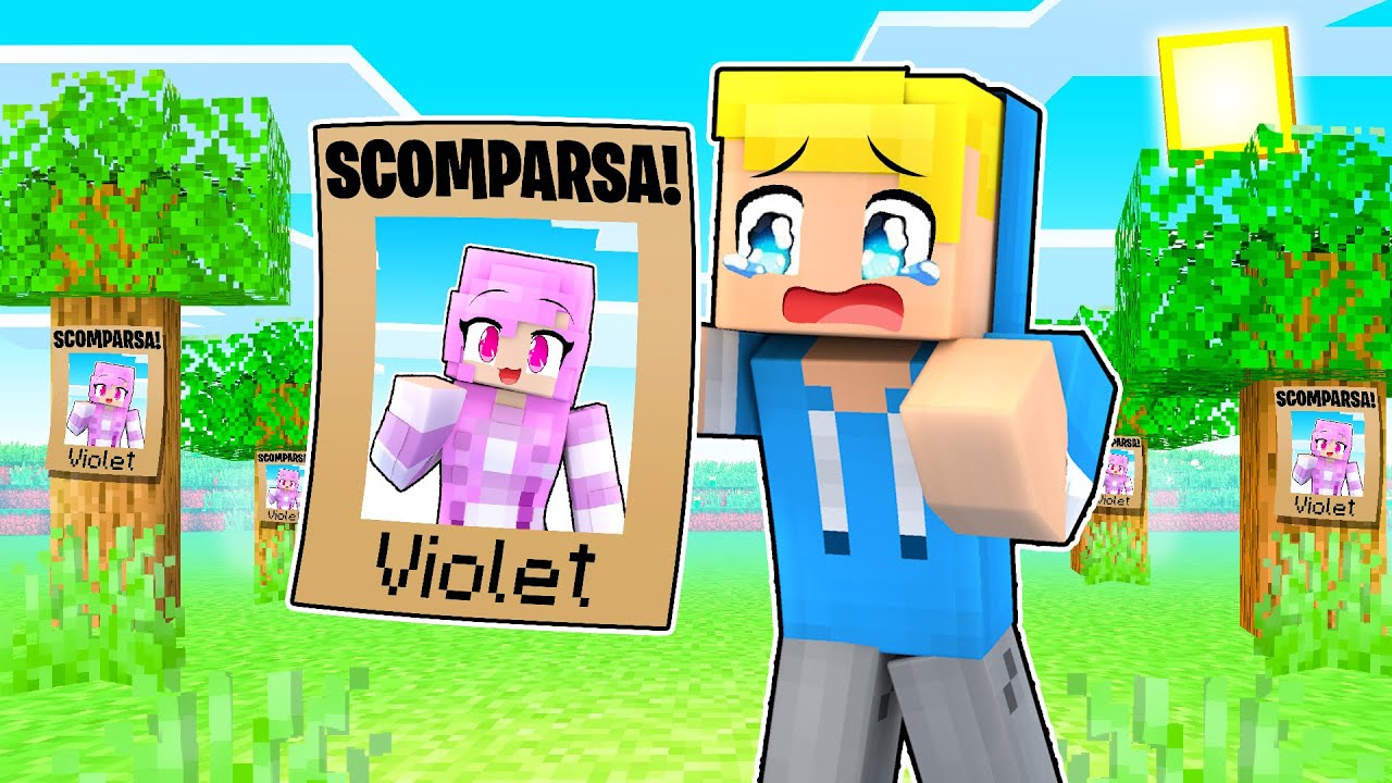 VIOLET è SCOMPARSA Su Minecraft!