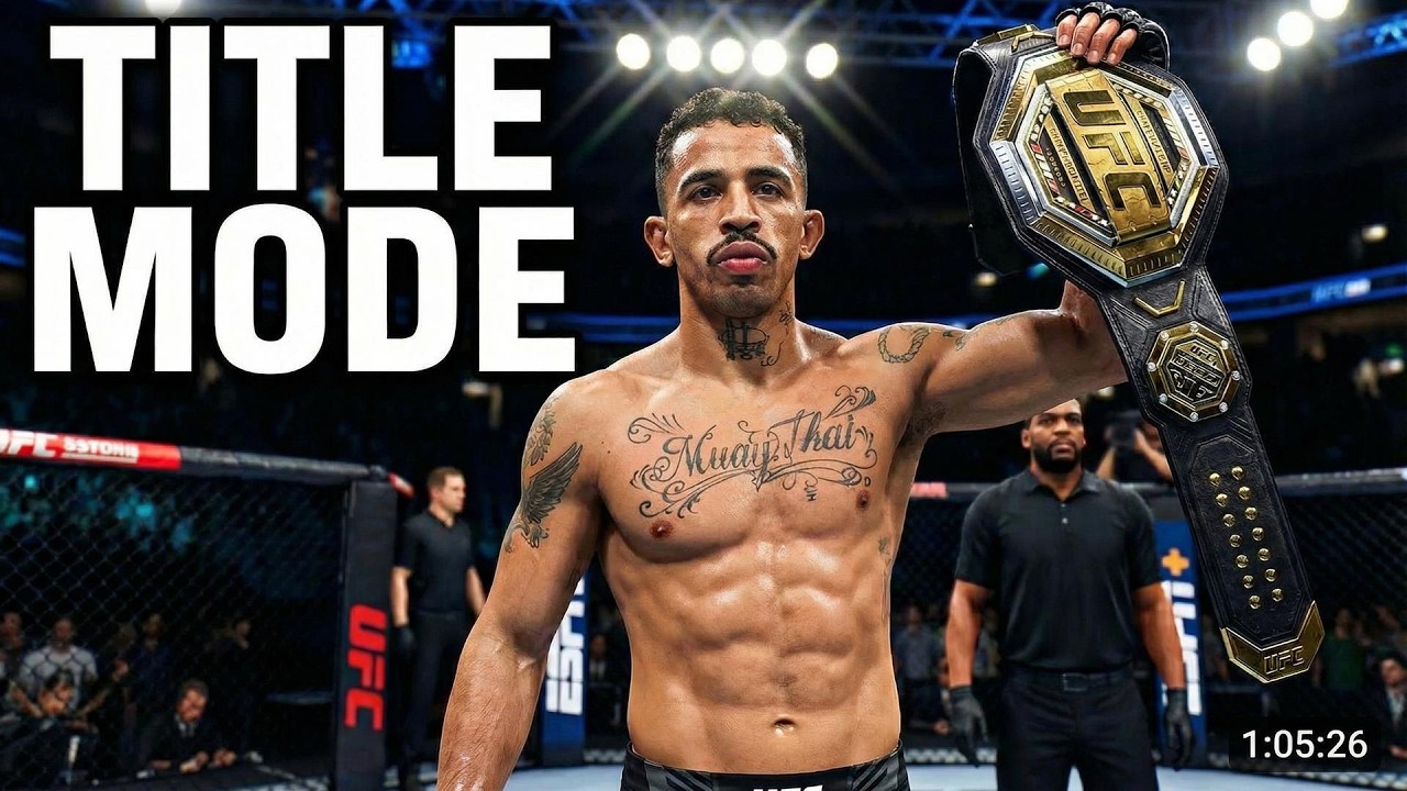 UFC Undisputed Forever -- Carlos Prates Title Mode (No Commentary) 🏆🔥