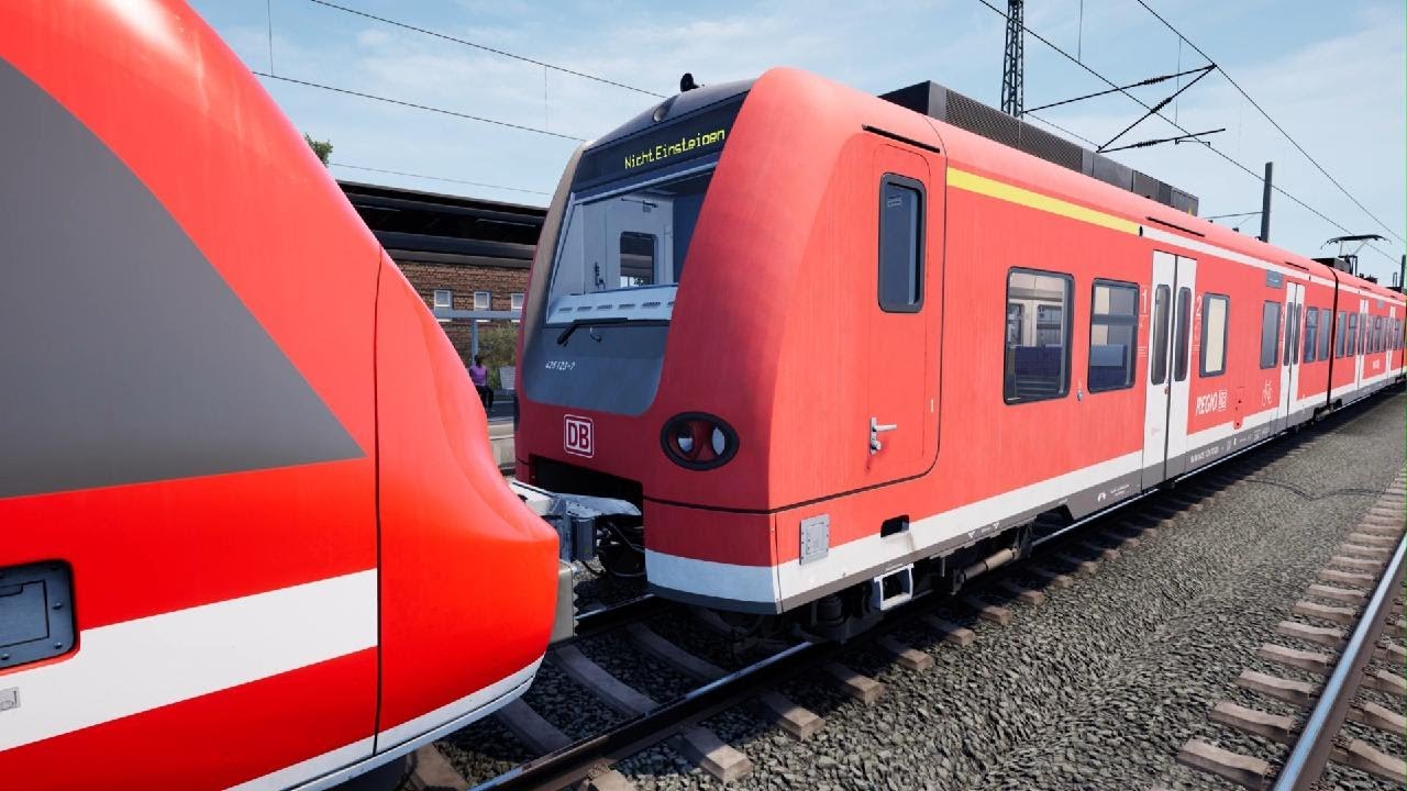 BR 425 mit BR 442 Kuppeln geht das TSW4 PS5 und eine kleine Testfahrt #trainsimworld4 #gaming