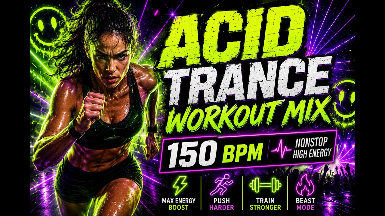 HARD HITTING ACID TRANCE 🔥 Workout Music for Max Energy & Motivation