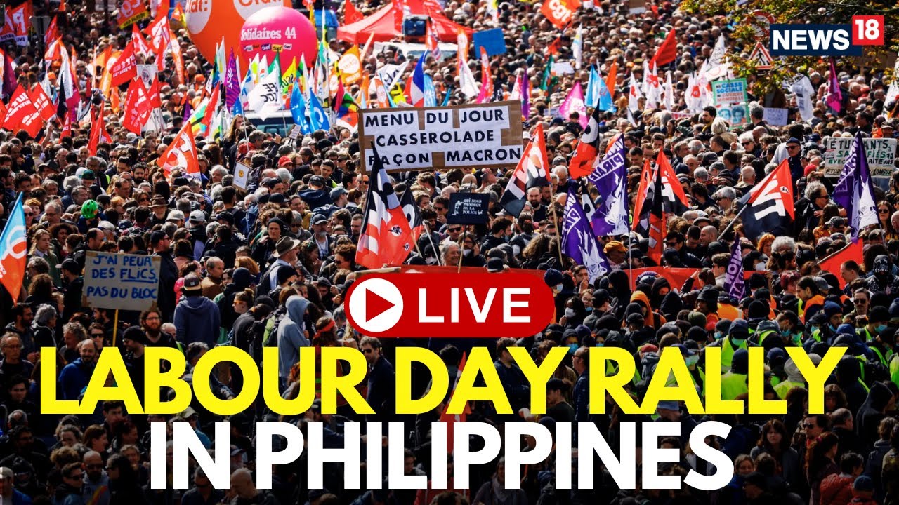 Philippines LIVE: Workers Hold May Day Protest Rally In Manila | International Labour Day | N18G