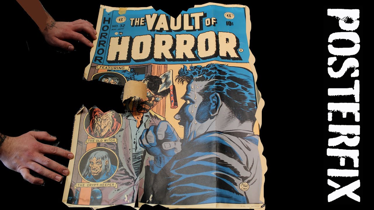 RESTORING The Vault of HORROR - 1953 Creep Show POSTER FIX