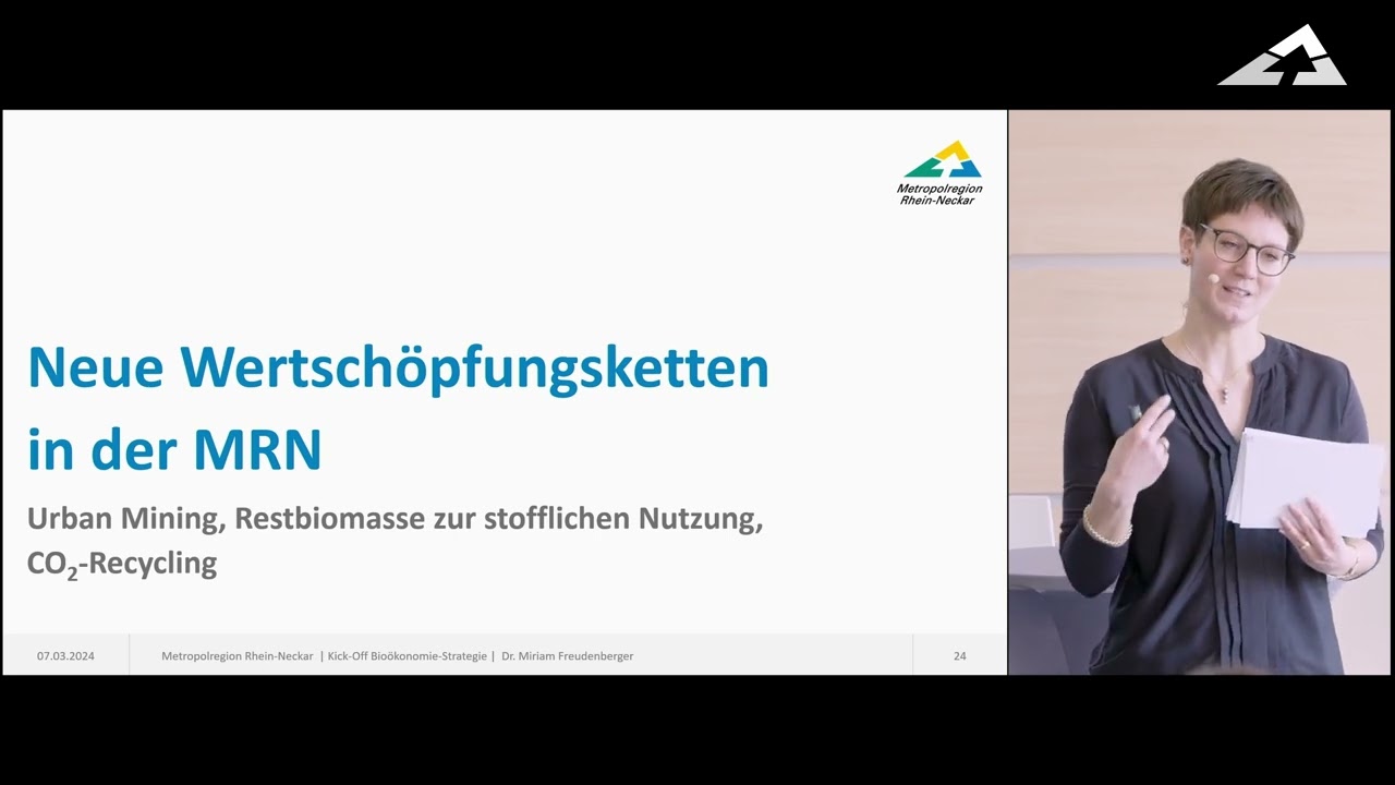 In Kreisläufen denken -  gemeinsam für mehr  Wertschöpfung in der MRN