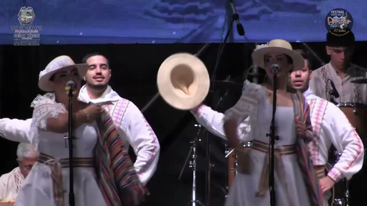 Festival del Poncho Para'i de 60 Listas - Grupo Las Paraguayas