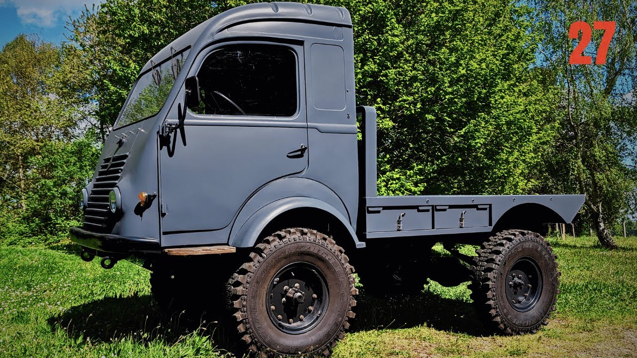 Реставрация ЗАВЕРШЕНА - Первые ИСПЫТАНИЯ Пикапа Renault R2087 4x4 1960 года выпуска - Часть 27