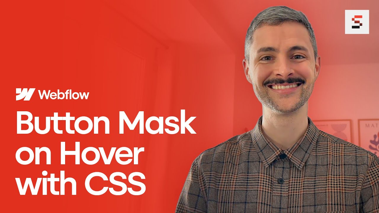 CSS Button Unmask on Hover