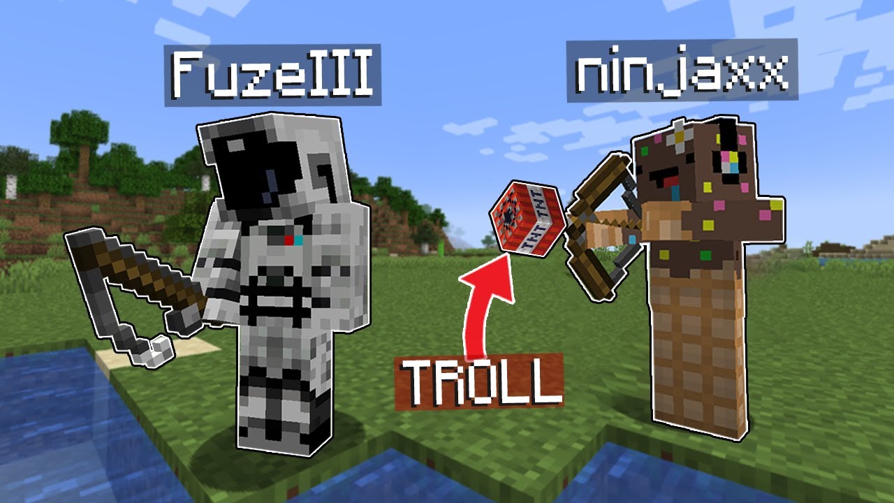 J'ai troll FuzeIII sur son Minecraft Moddé.. (rip didier)