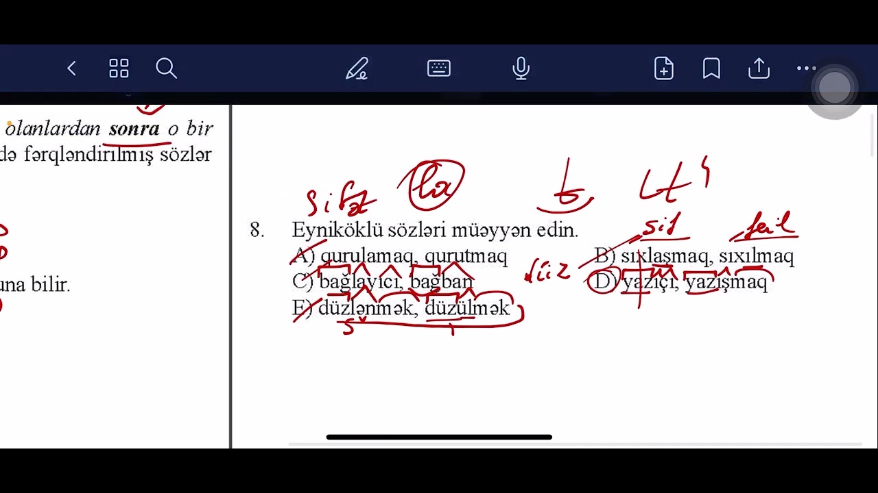 “Dəyər” blok sınaq 4,21 yanvar 2024.Azərbaycan dili.#abituriyent #miq #sertifikasiya #sınaq #blok