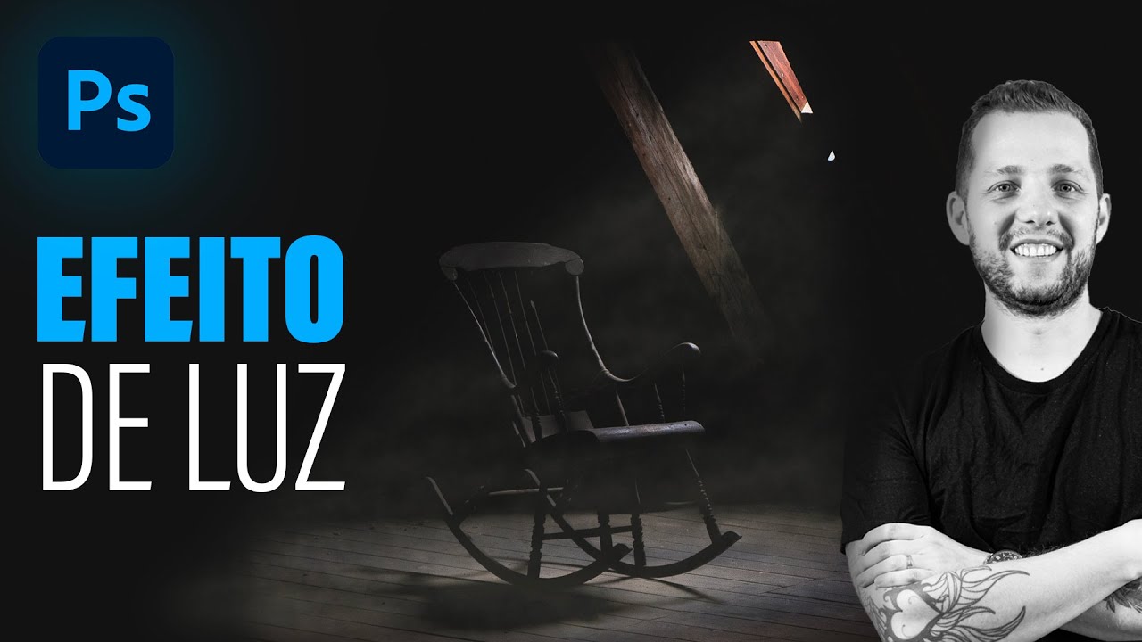 Photoshop como fazer EFEITO DE LUZ (2 formas)