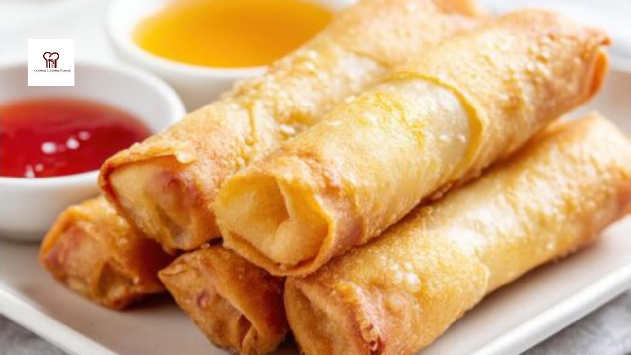 Make & Freeze Spring Roll Recipe By Cooking And Baking Passion || Ramadan Special Recipe 