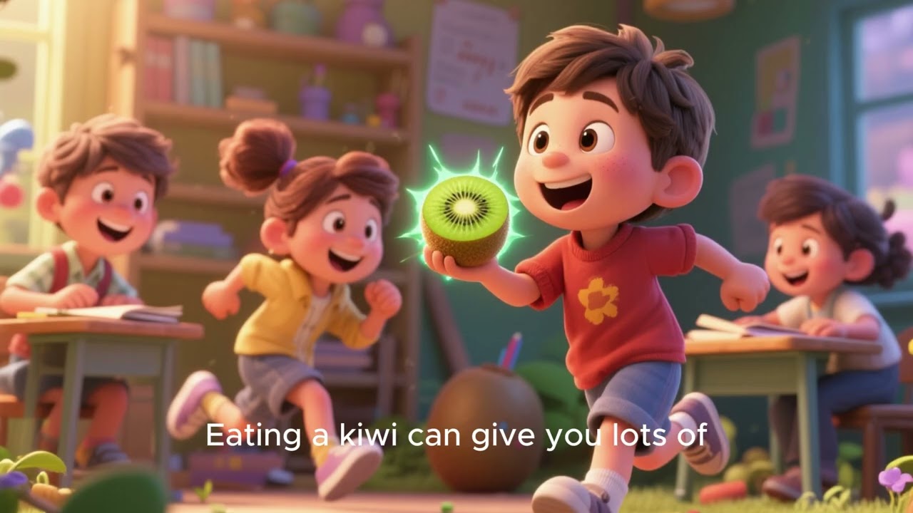 Learn Kiwi Fruit for Kids | Fruits for Toddlers | Kids Learning Academy