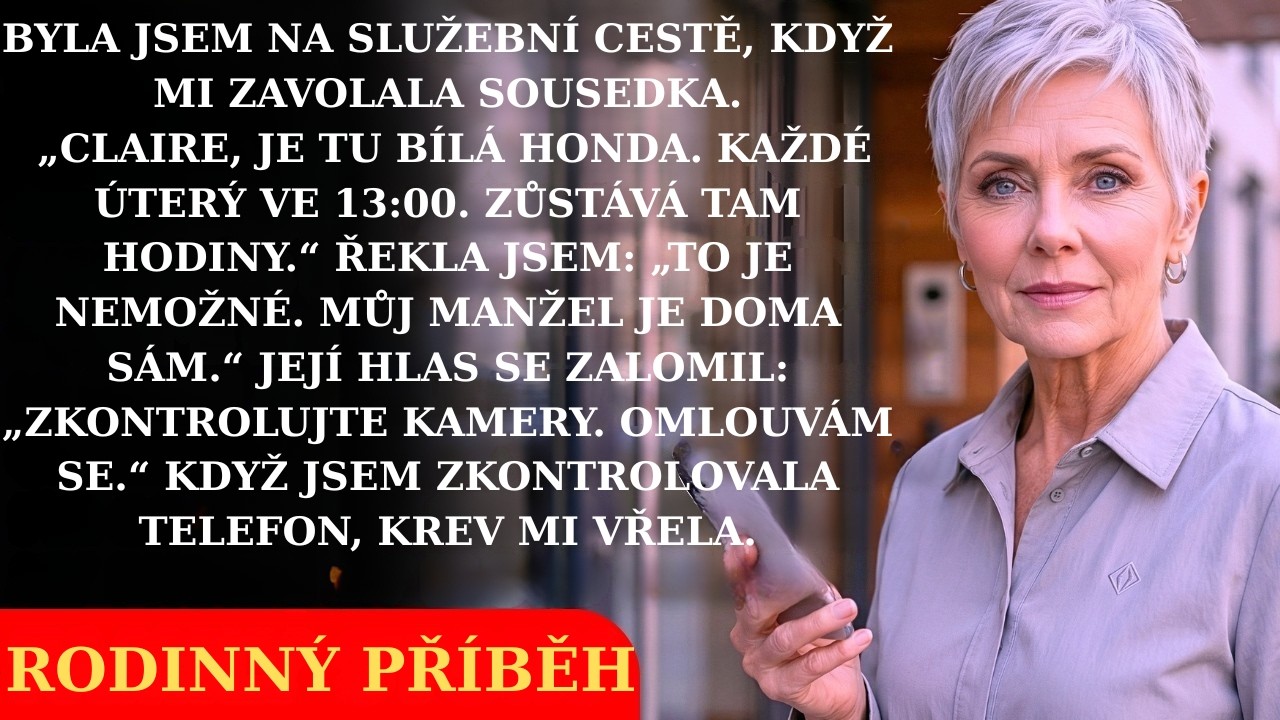 Moje sousedka zavolala: „Každé úterý ve 13:00 zkontrolujte kamery.“ To, co jsem našla, mi rozproudil