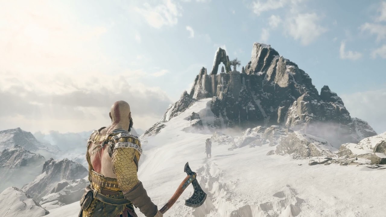 God of War || Snow Mountain || 1440p Live Wallpaper