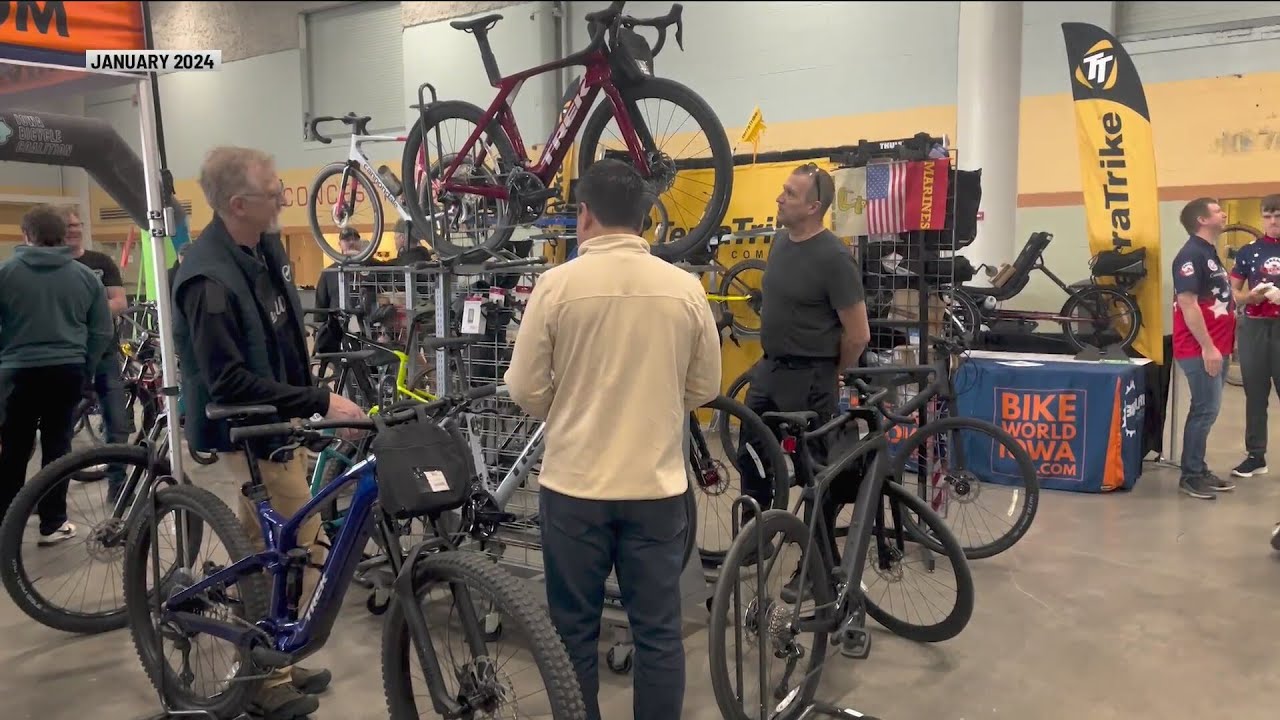 Iowa Bike Expo kicks off at the Iowa Events Center