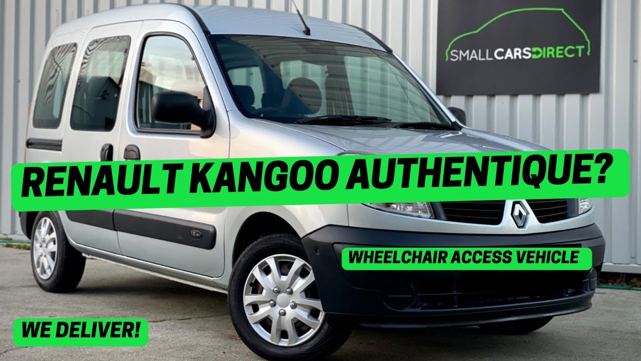 Used 2008 Renault Kangoo Wheelchair Access Vehicle WAV 1.2i 16v Authentique - what's it like?