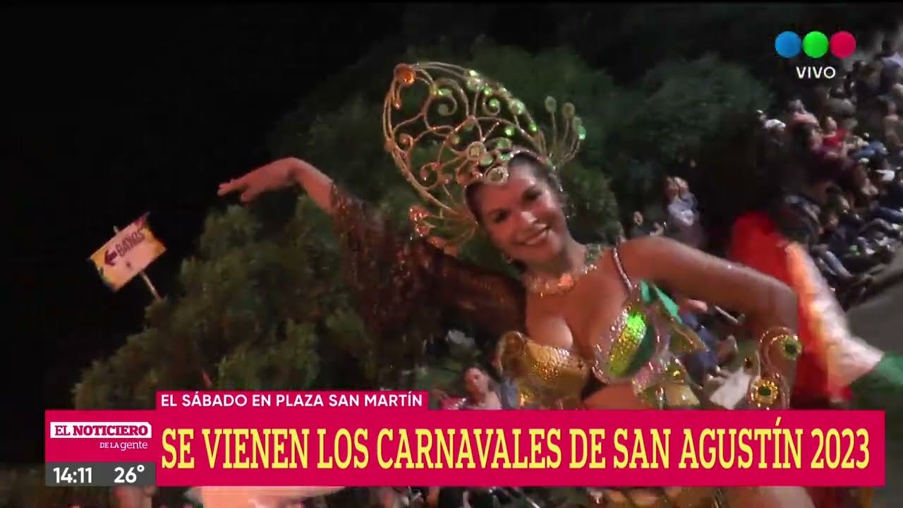 Se vienen los carnavales de San Agustín