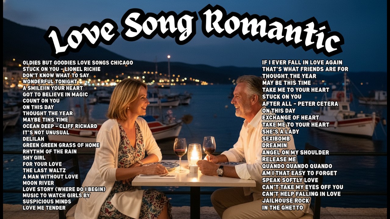 Oldies But Goodies Love Songs Chicago, The Cascades, Lionel Richie, Bee Gees, Andy Williams, Chicago