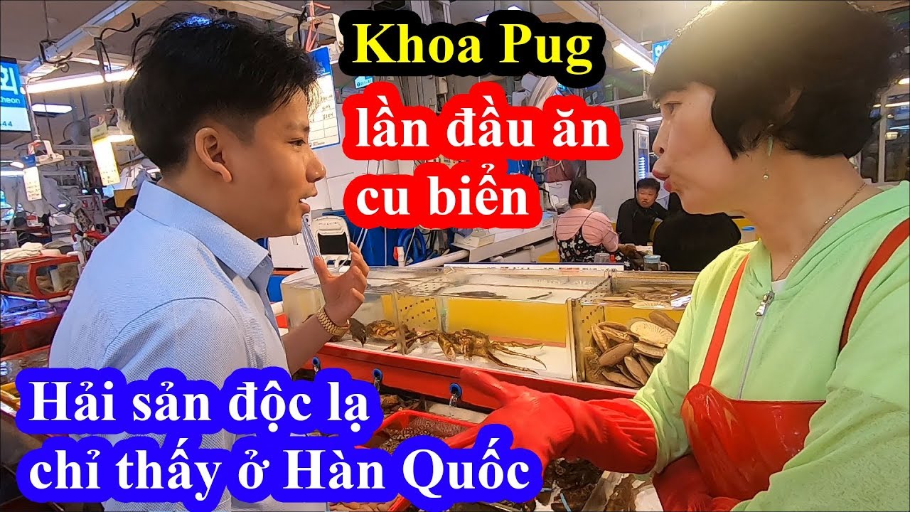 Chợ hải sản Busan, Hàn Quốc