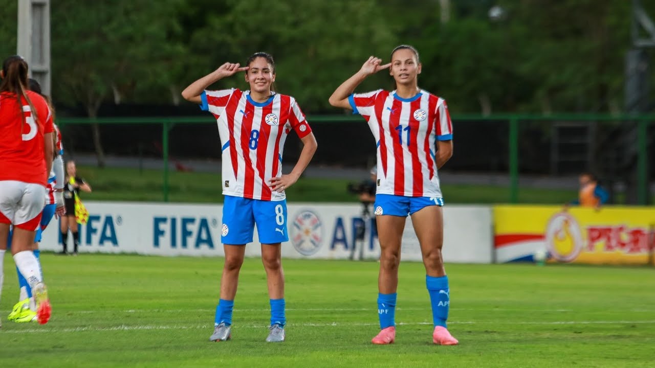Paraguay 4-1 Chile | Amistoso Internacional | Fútbol Femenino Sub-20