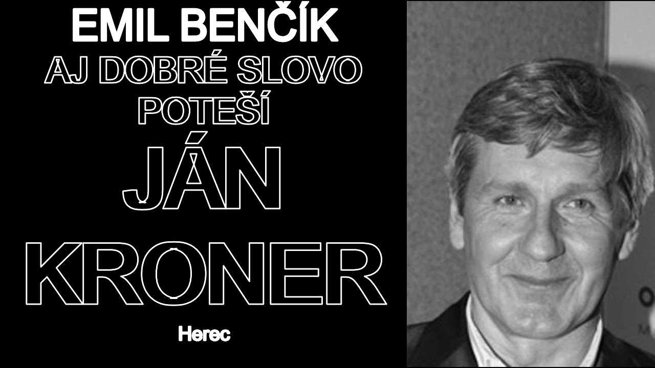 Emil Benč&iacute;k | Aj dobr&eacute; slovo pote&scaron;&iacute; | J&aacute;n Kroner | 2008