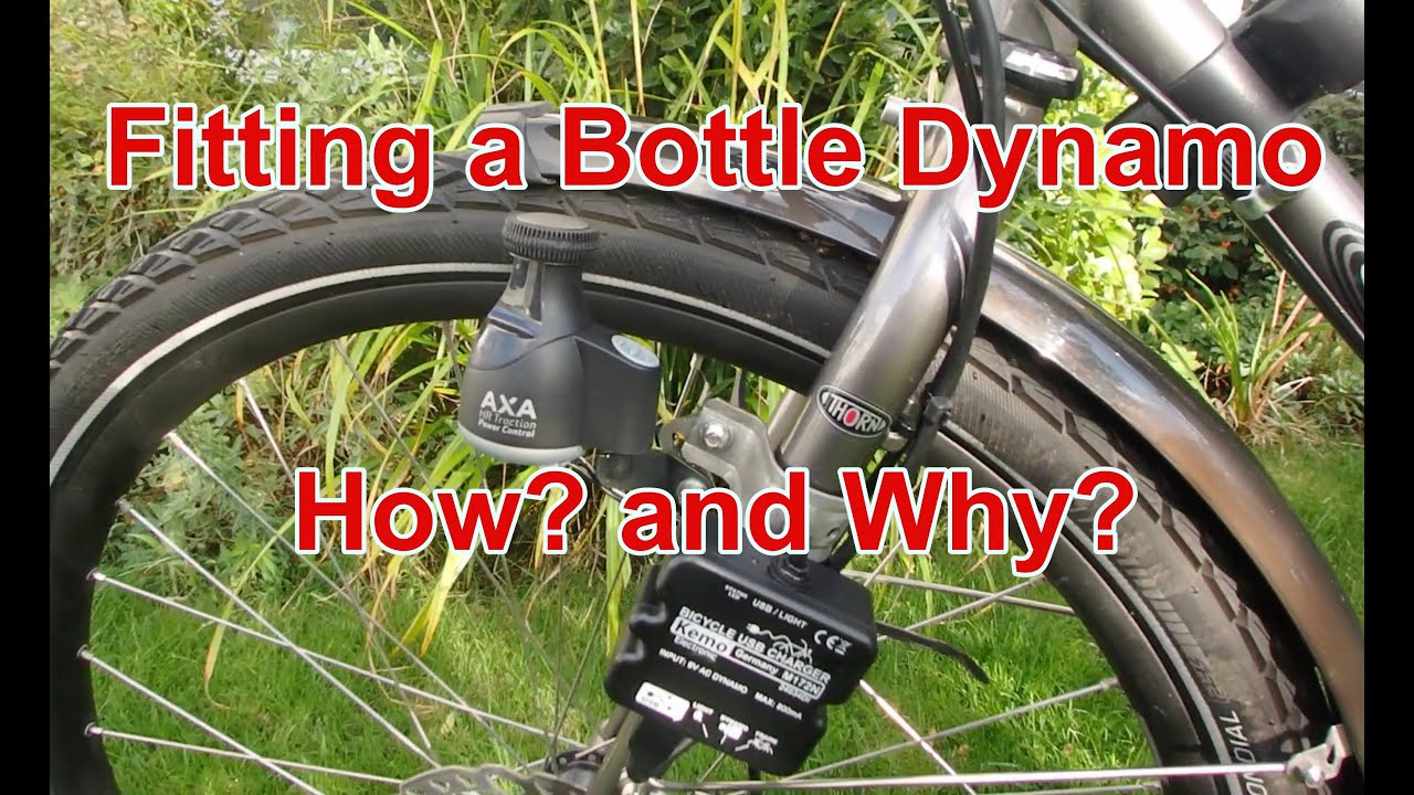 Cycle Bottle Dynamo - Why fit one?