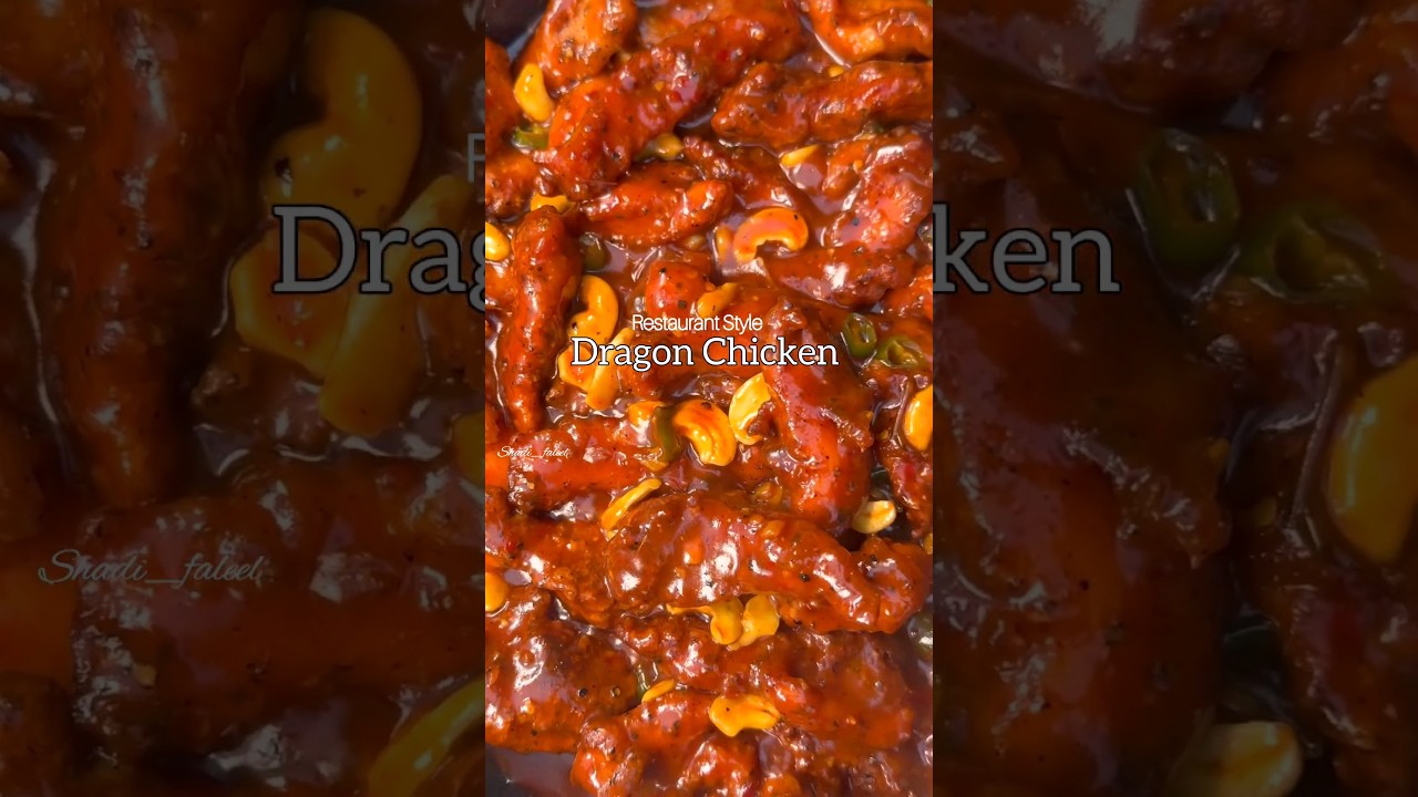 Spicy Dragon Chicken !! Recipe in description below 👇
