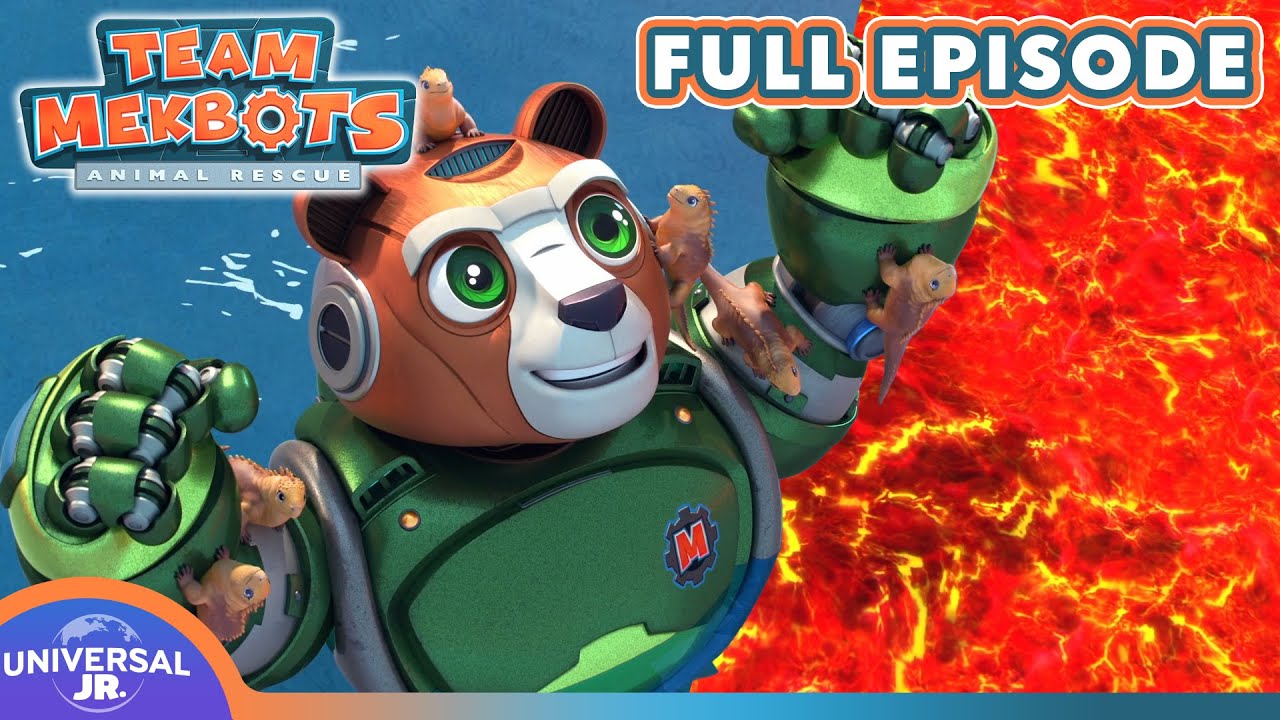 Lava Rescue & More Adventures 🌋 | TEAM MEKBOTS ANIMAL RESCUE