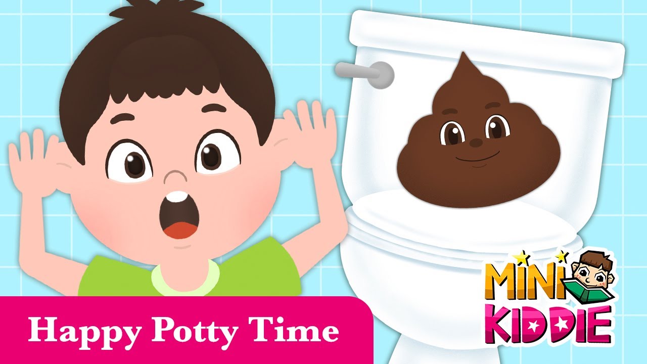 Happy Potty Time | Potty Training Song for Kids | Toilet Song for Toddlers | Mini Kiddie