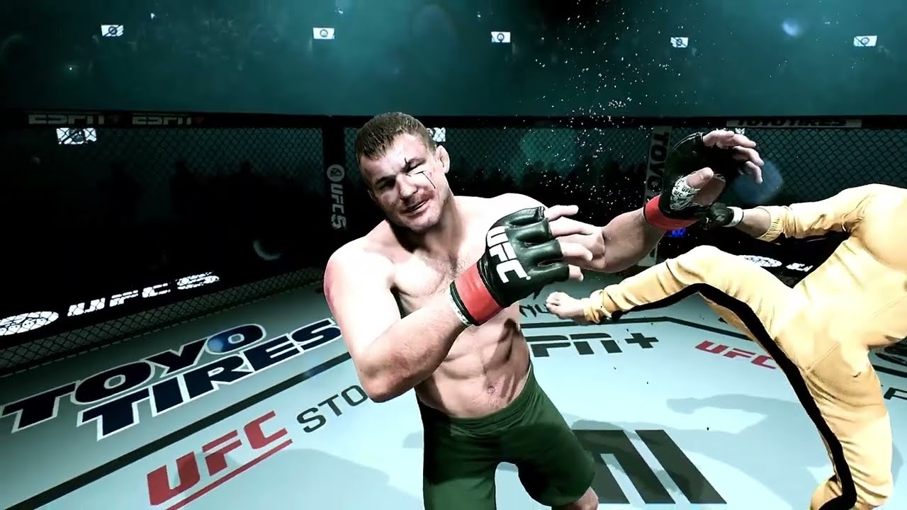 Matt Hughes Vs Bruce Lee | EA Sports | UFC 5 | MjB UFC