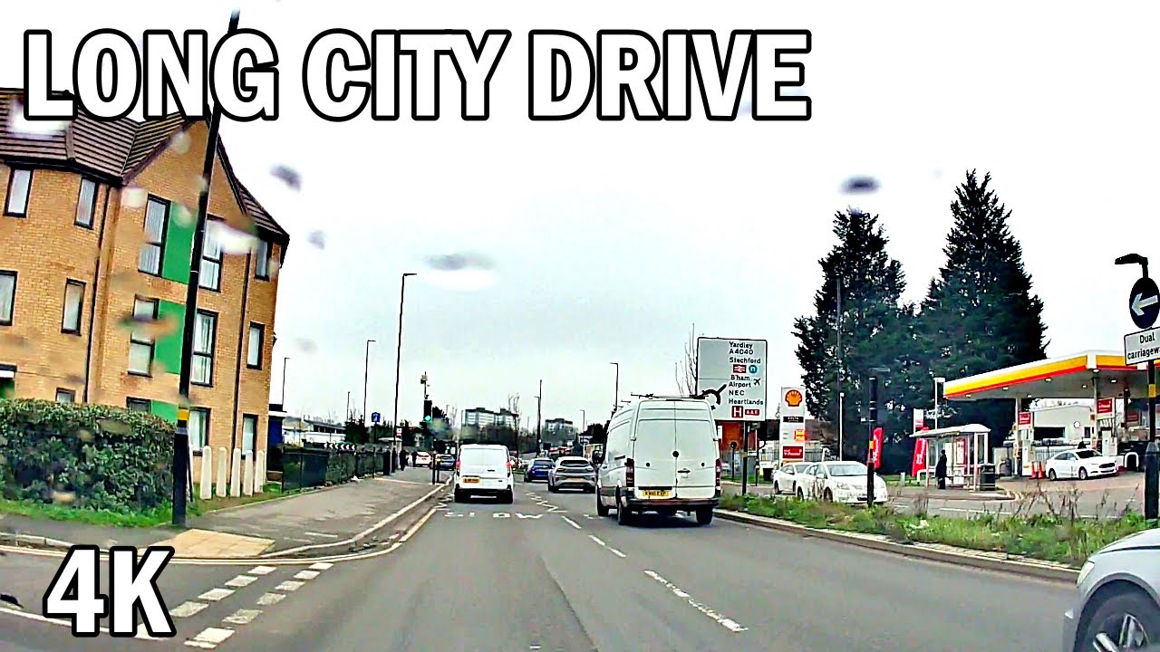🇬🇧 Birmingham UK City Drive | Station Rd to Chester Rd (Busy Urban Route) | 4K POV