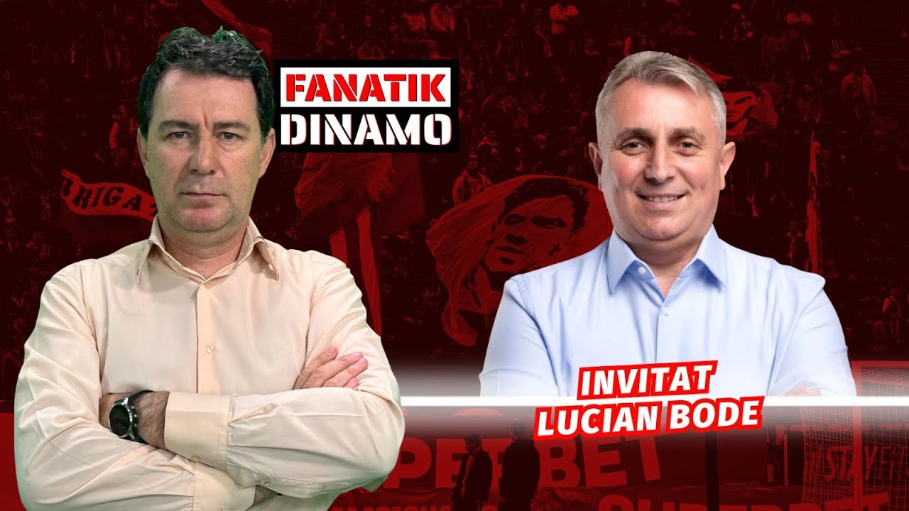 Cristi Coste, SHOW EXPLOZIV cu Lucian Bode, „PARINTELE” noului stadion Dinamo | FANATIK DINAMO