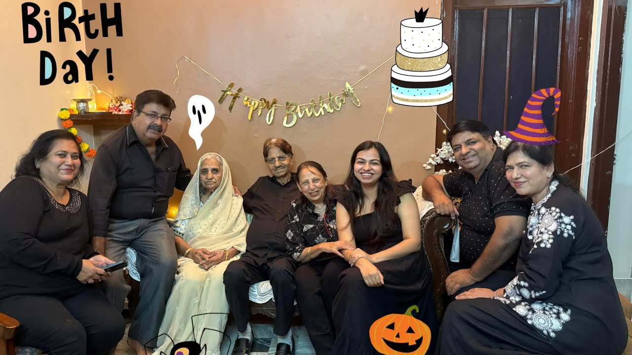 Double Birthday, Double Masti! 🎂 Halloween Party with Family 👻🎉