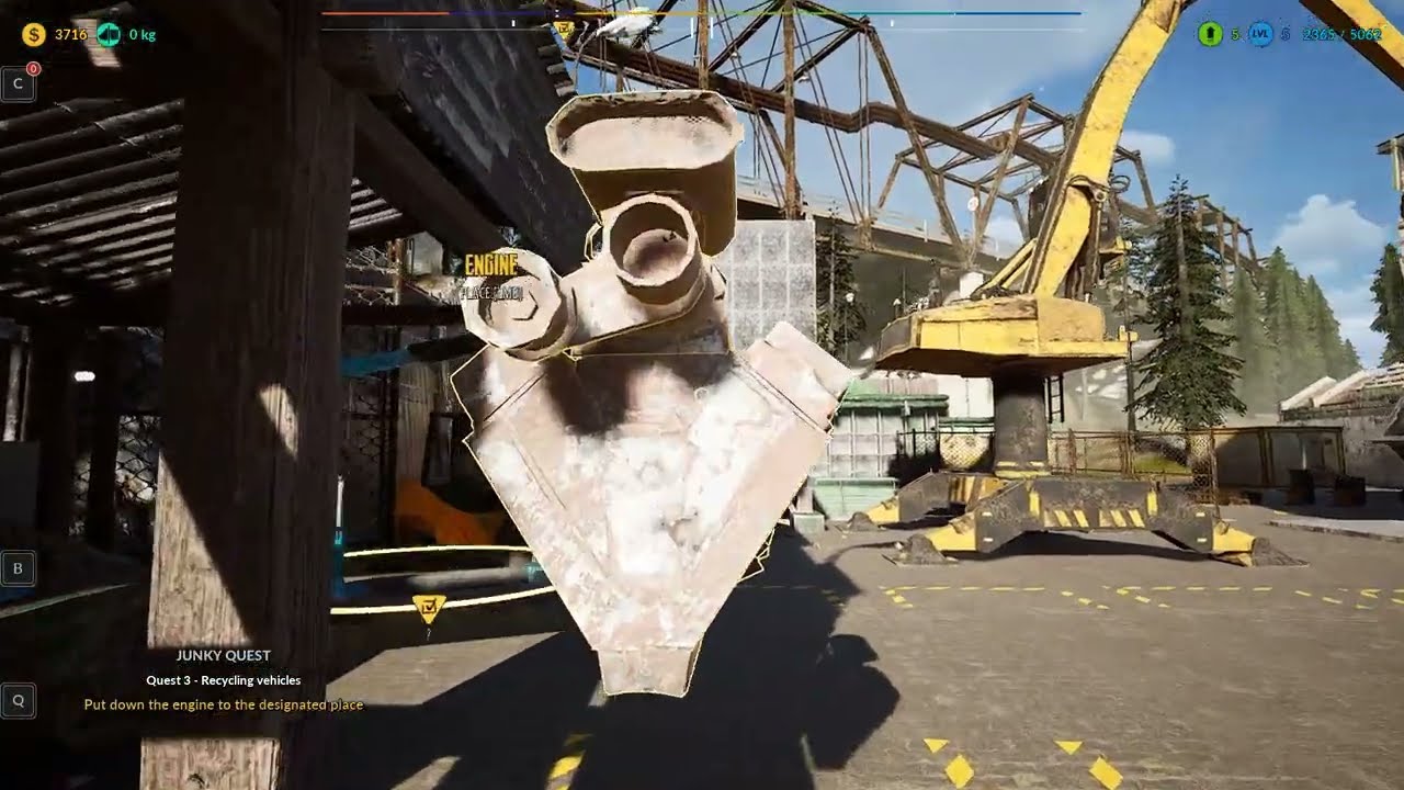 Junkyard Simulator 2024 - Crushing, Restoration and Stripping down a Vehicle
