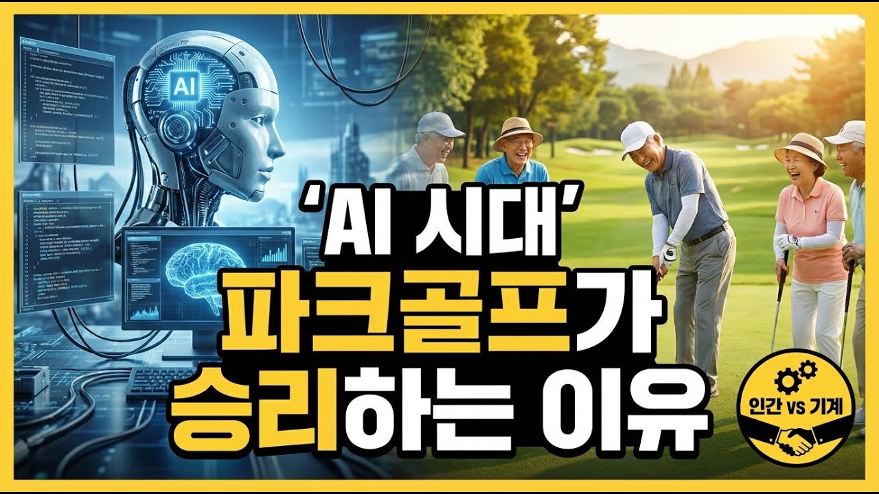 AI가 세상을 집어삼켜도, 파크골프는 손 못댑니다.
