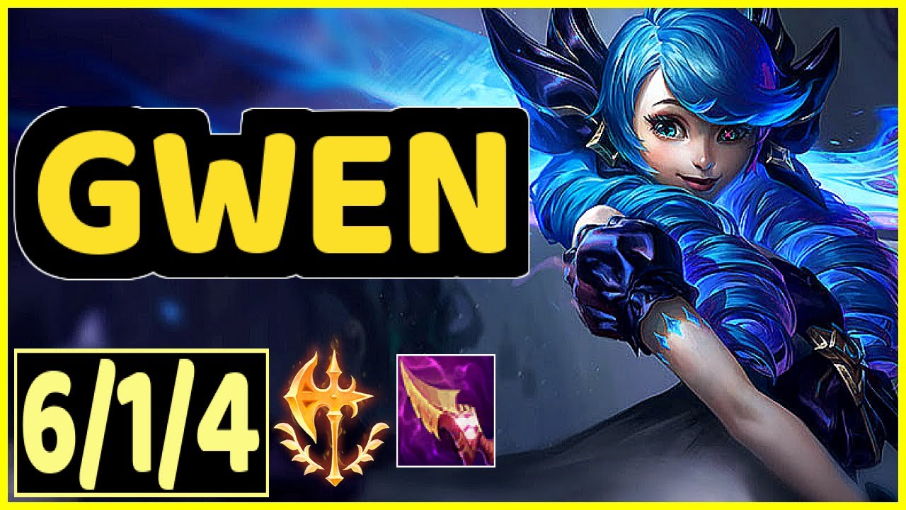 GWEN VS XIN ZHAO - 6/1/4 KDA JUNGLE GAMEPLAY DIAMOND IV