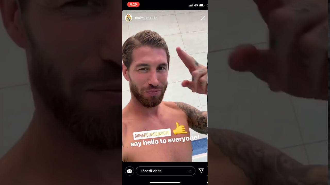 Sergio Ramos Training Day ft. Modric, Isco, Asensio, Kroos, Benzema