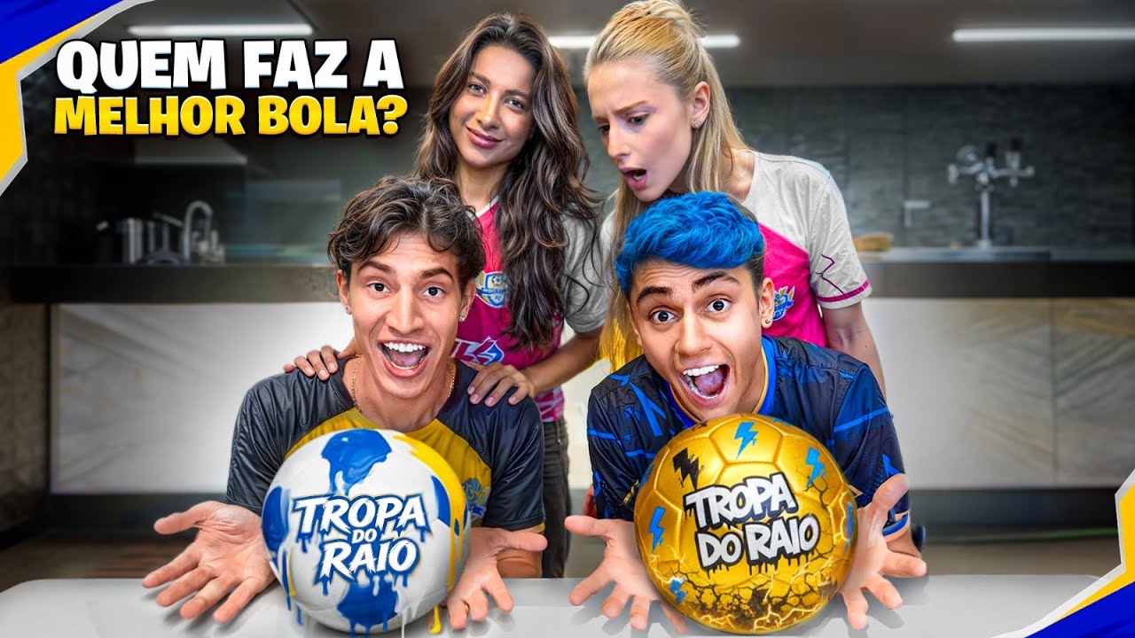 QUEM FAZ A MELHOR BOLA DA TROPA DO RAIO? *valendo muito dinheiro!