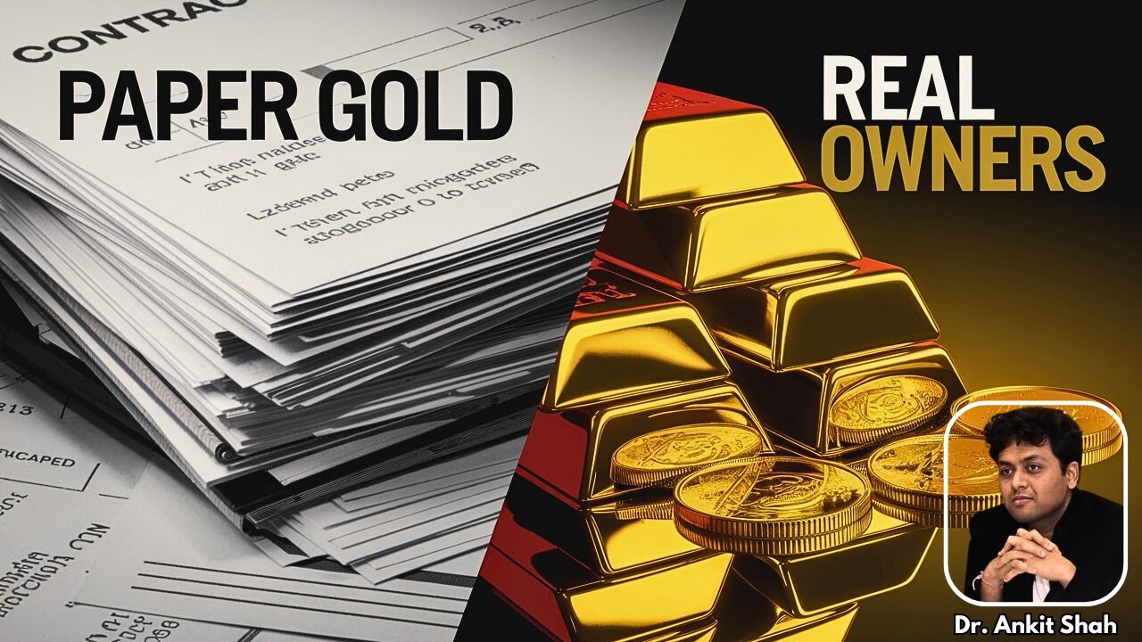 Who are Real GOLD Owners? | Paper Gold Vs Physical Gold - Explained by @Dr_Ankit_Shah