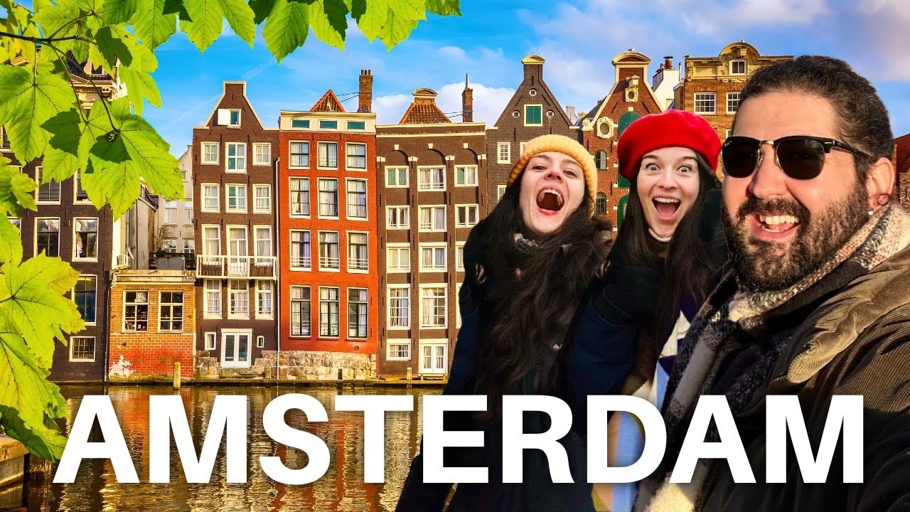 AMSTERDAM'da Gezilecek Yerler | Amsterdam Vlog