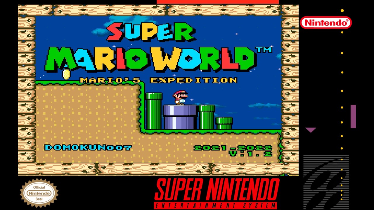 Super Mario World - Mario's Expedition (V 1.2) (2021-2022) | Прохождение | SMW Romhack