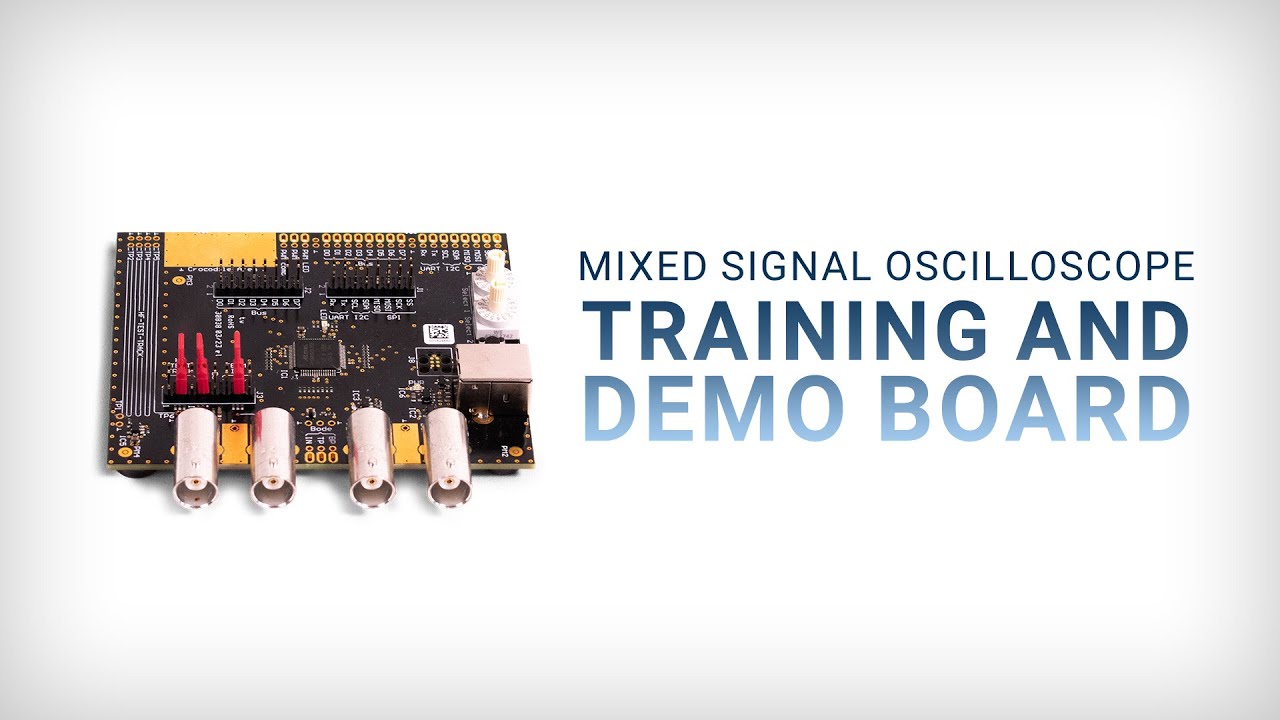 Mixed Signal Oscilloscope Training and Demo board | Overview