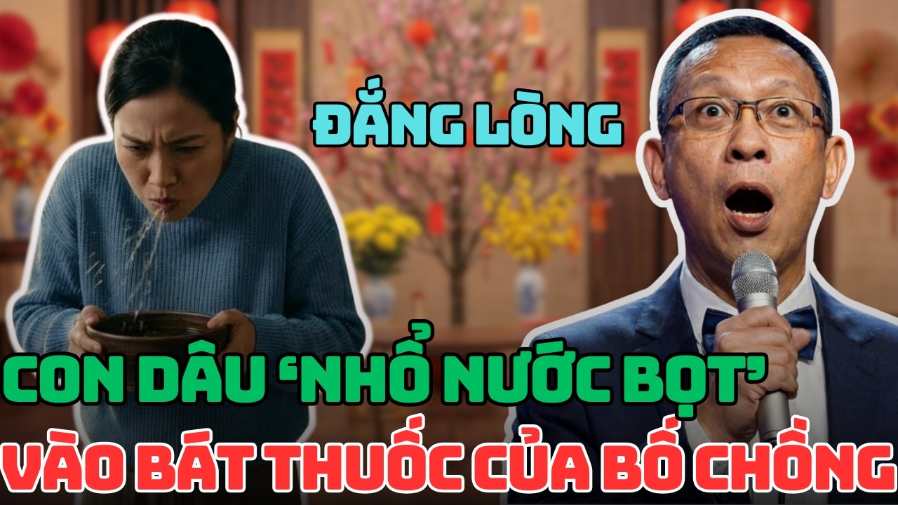 TÂM SỰ CÙNG VĂN SÂM: Bố Chồng Phát Hiện Con Dâu Nhổ Nước Bọt Vào Bát Thuốc