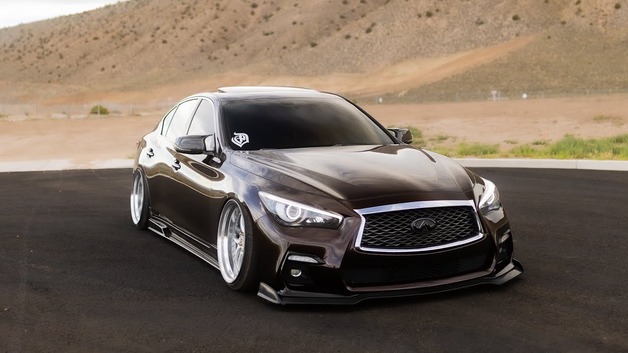 Q50 GETS A BLITZ BODY KIT!!!