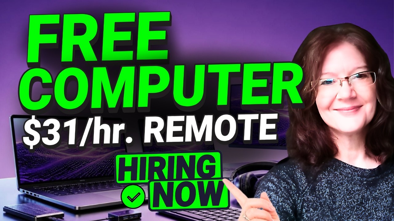 7 Companies That'll Literally Give You A Computer To Work From Home !  HIRING NOW Remote Jobs