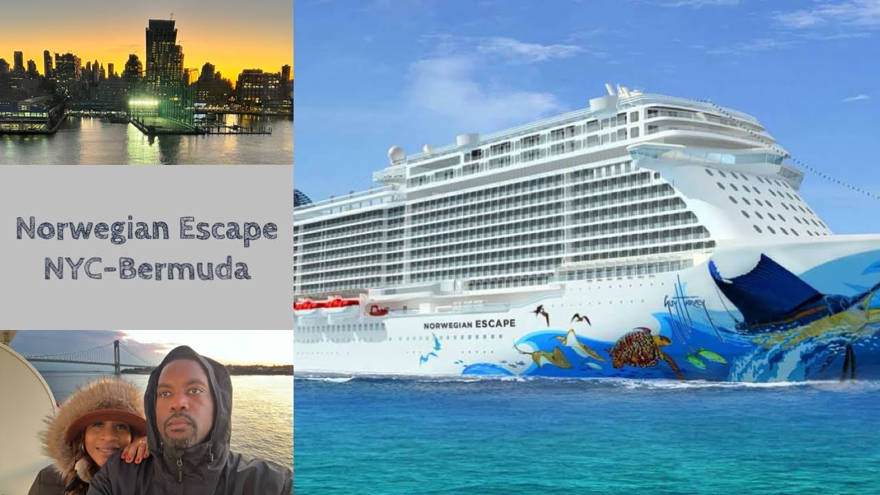 Norwegian Escape 2023 Pt1 NYC- Bermuda