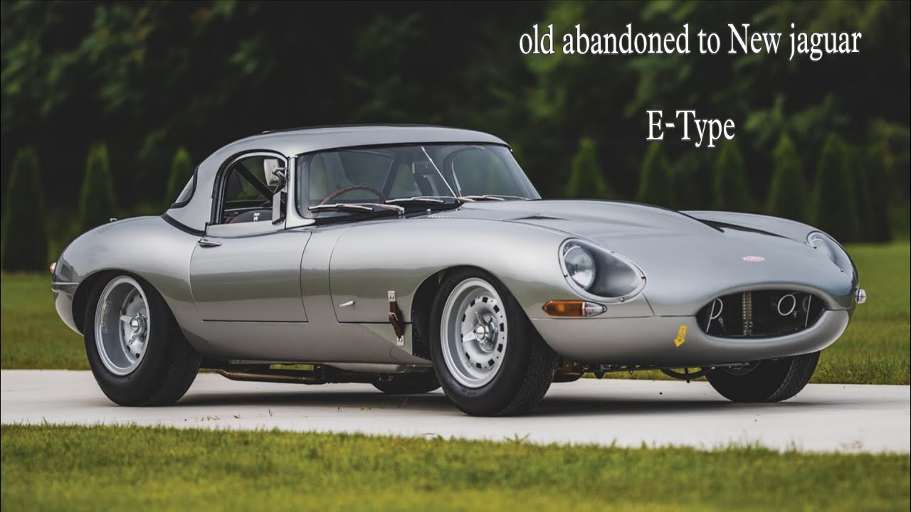 Jaguar E-type series 1969 Full rebuild Abandoned condition 