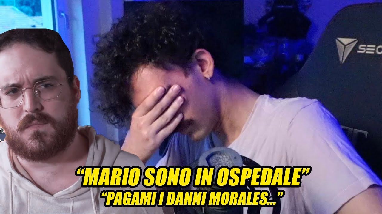 Mario non vuole pagare i danni morales a Marco Merrino...